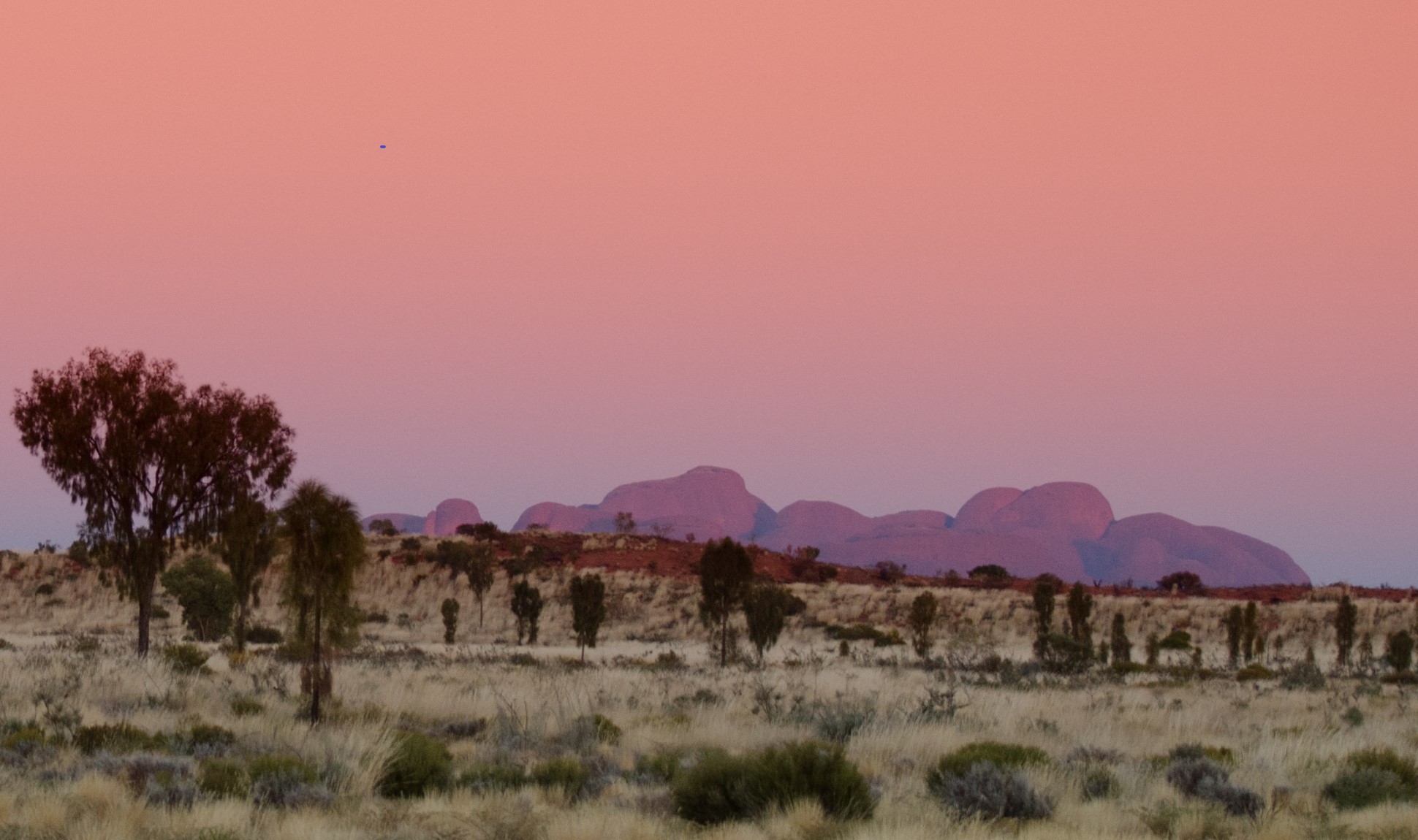 Uluru at dusk