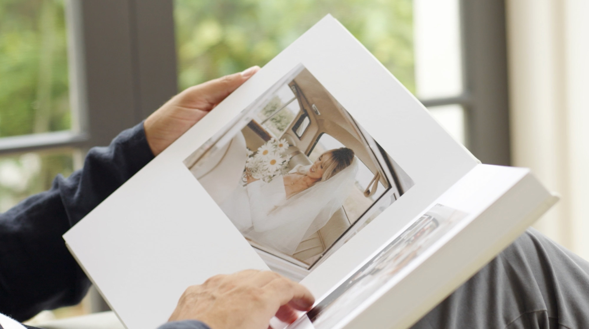 Premium Photo Book being opened