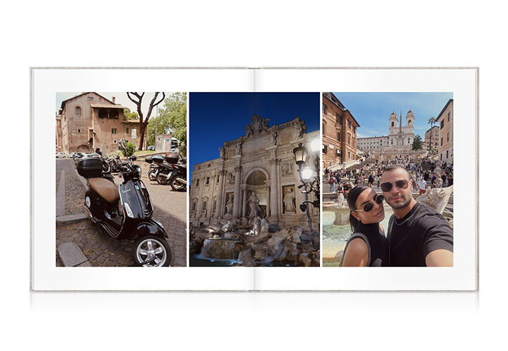 Honeymoon in Europe photo book