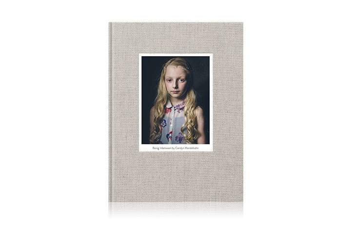 Portrait Photo Book with portrait cover image of a young girl