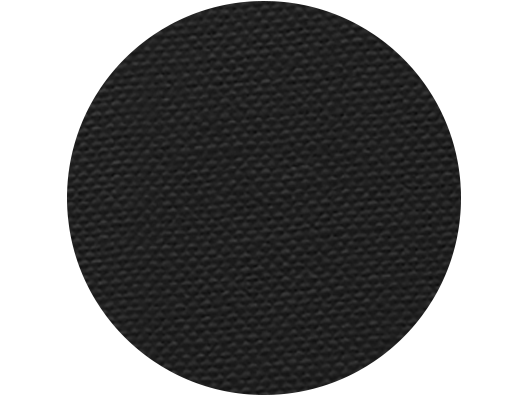 Black buckram fabric swatch