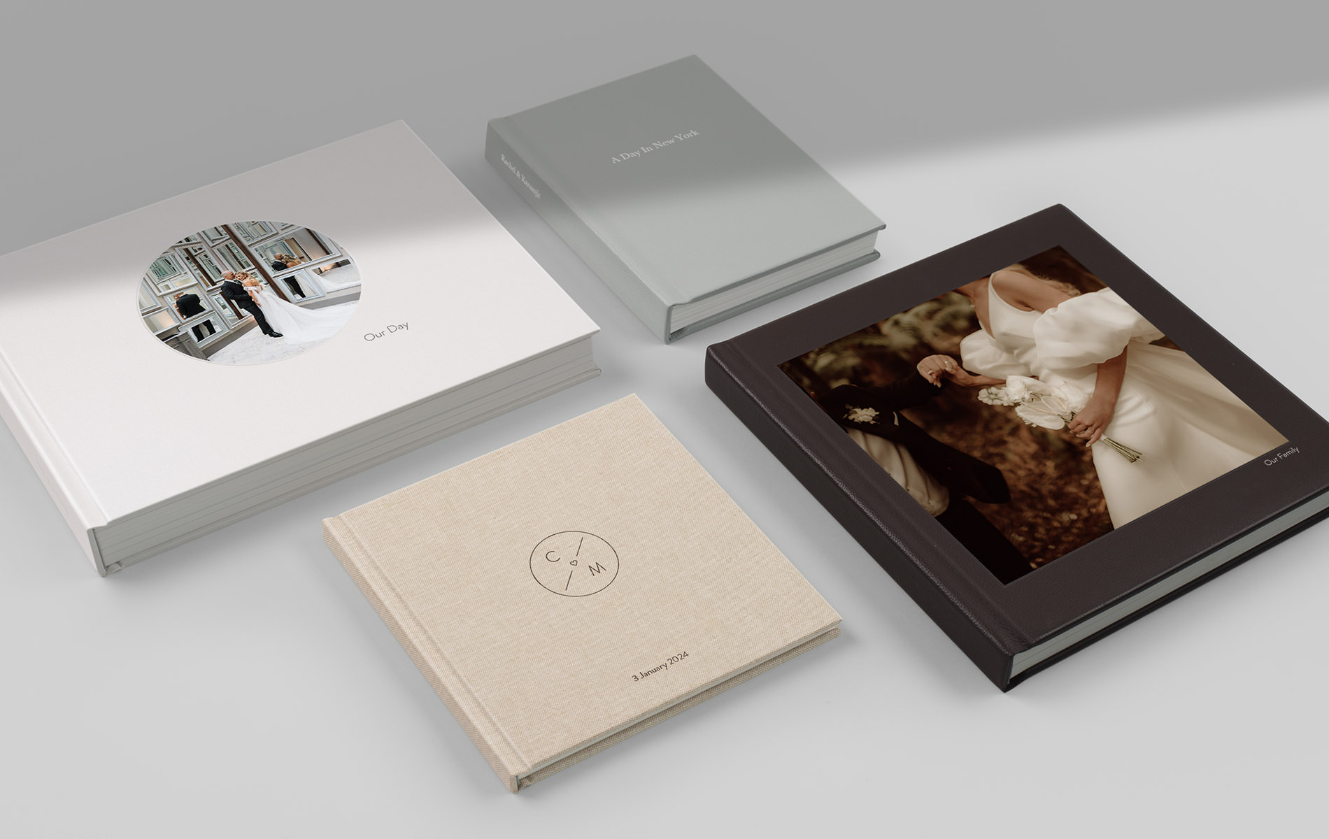 Collection of MILK Photo Albums